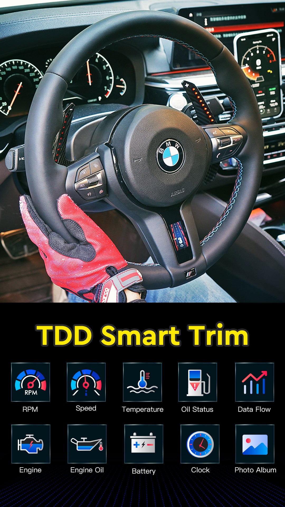 Full Leather M1 Smart Trim for BMW