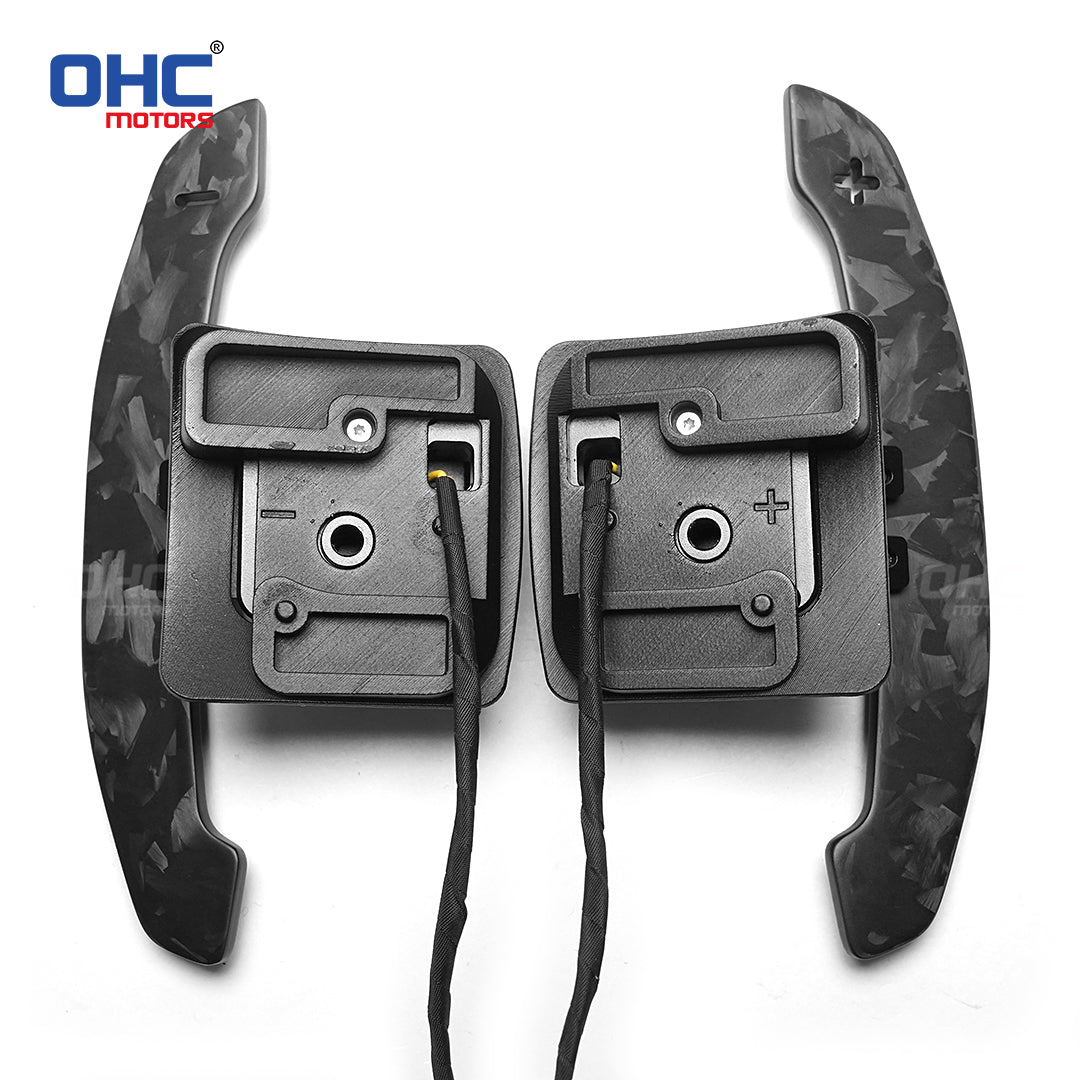 Magnetic Carbon Fiber Paddle Shifters ForBMW E90 M3 E92 M3 E93 M3 X5M X6M E70 E71 Steering Wheel Shift Paddle