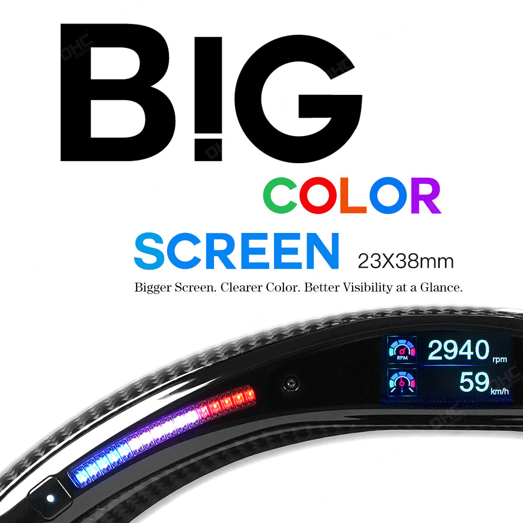 Galaxy Pro II LED Display Steering Wheel Kit Suitable For All Models After 2000 Intelligent Driving Data Display LED Steering