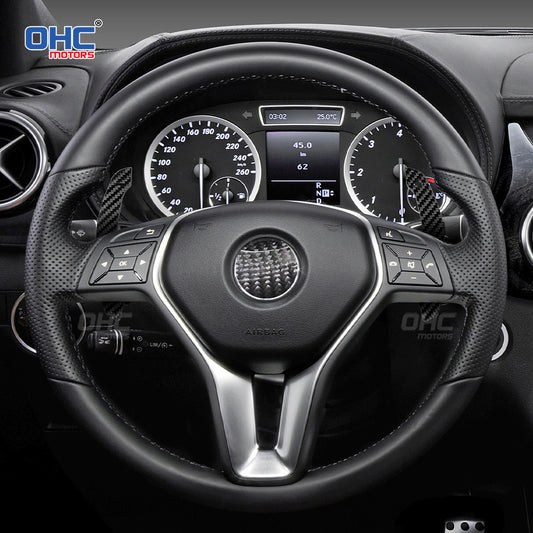 Carbon Fiber Magnetic Paddle Shifters For W204,S204 W212,V212,S212 X156 X253 W246 C117,X117 W218 Class:C E GLA GLK B CLA CLS