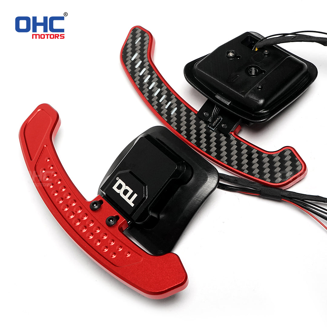 LED Magnetic Carbon Fiber Paddle Shifters ForBMW E90 M3 E92 M3 E93 M3 X5M X6M E70 E71 Steering Wheel Shift Paddle（副本）