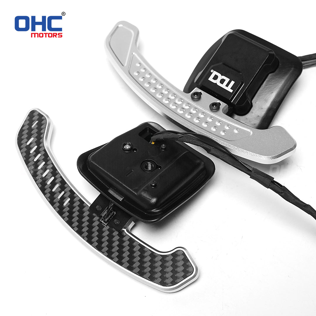 LED Magnetic Carbon Fiber Paddle Shifters ForBMW E90 M3 E92 M3 E93 M3 X5M X6M E70 E71 Steering Wheel Shift Paddle（副本）