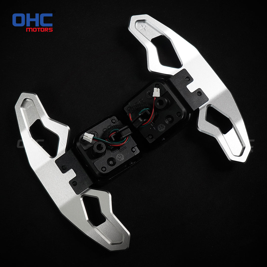 Aluminum Alloy Magnetic Paddle Shifters For Audi B8 B9 C8 A1 A2 A3 A4 A5 A8 Q2 Q3 Q4 Q5 Q7 Q8 S1 S2 S3 S4 S5 SQ5 SQ7 SQ8 RS1 RS2 RS3 RS4 RS5 RSQ5