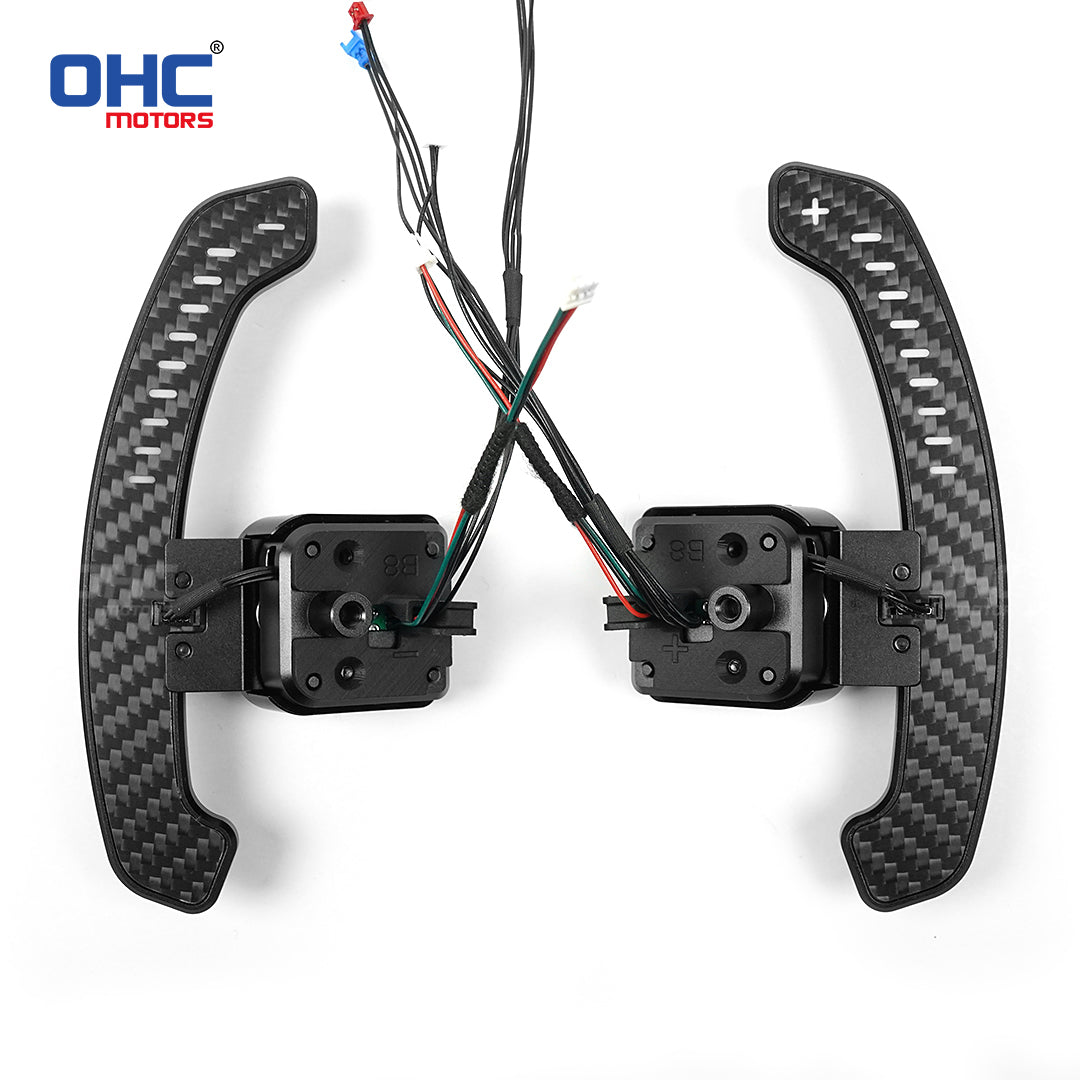 ontto Stuurwiel schakelpeddel verlenging schakelpeddel geschikt voor VW Golf 5 6 MK6 GTI R Jetta MK5 ontto Stuurwiel schakelpeddel verlenging schakelpeddel geschikt voor VW Golf 5 6 MK6 GTI R Jetta MK5