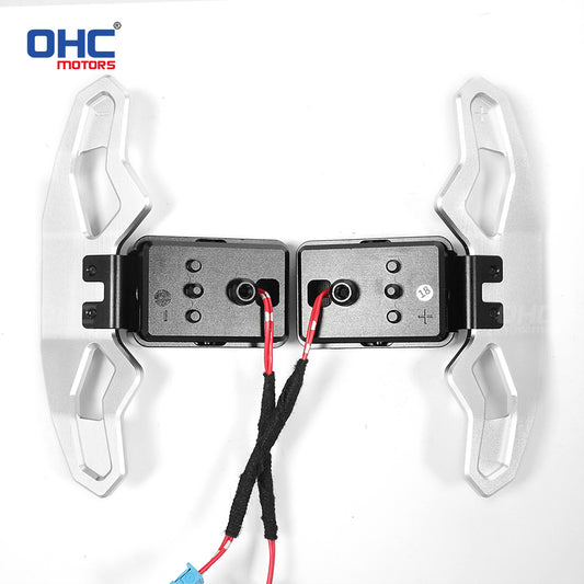 Magnetic Carbon Fiber Paddle Shifters For BMW F10 F06 F07 F11 F18 F12 F13 F01 F02 F30 F31 F32 F33 F34 2 3 4 5 6 7 Series G20 G30 G32 G38 G12 G01 G80 F90 F92 30 X3: G01 X4: G02 X5: G05 X6: G06 X7 G07 F20 F30 F32 F34 F36 F80 I8