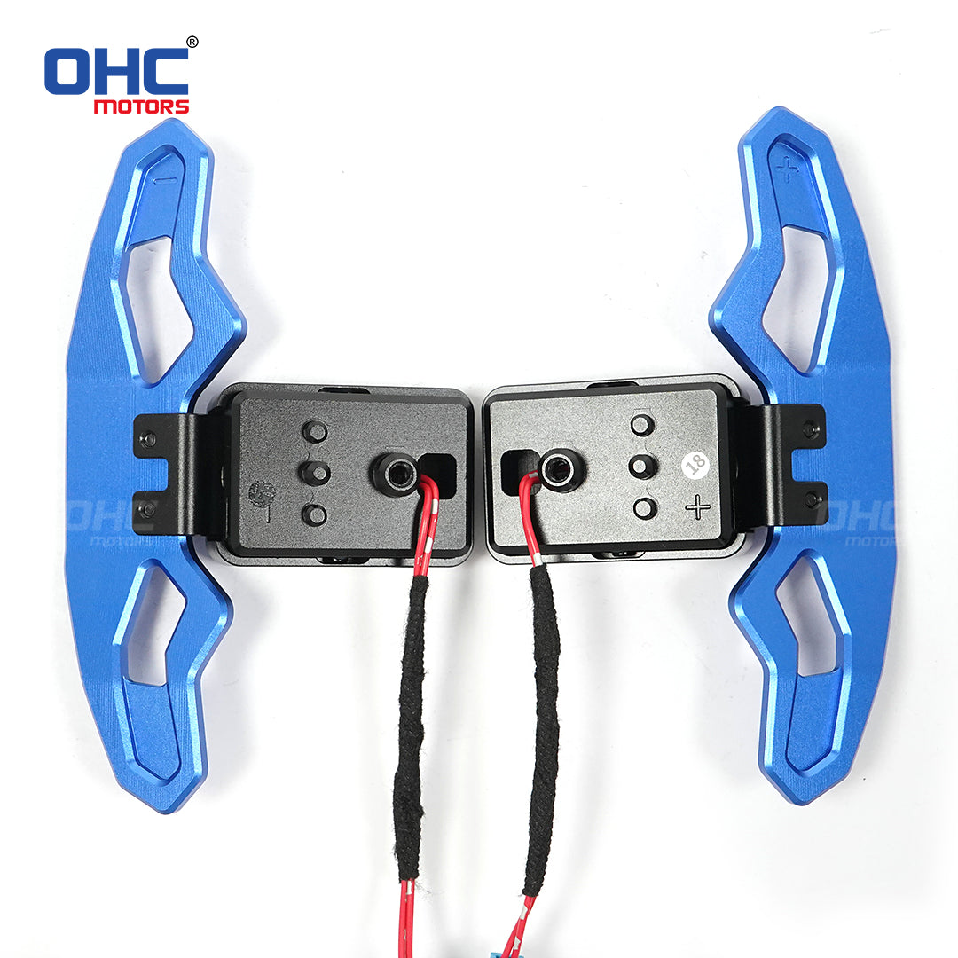 Magnetic Carbon Fiber Paddle Shifters For BMW F10 F06 F07 F11 F18 F12 F13 F01 F02 F30 F31 F32 F33 F34 2 3 4 5 6 7 Series G20 G30 G32 G38 G12 G01 G80 F90 F92 30 X3: G01 X4: G02 X5: G05 X6: G06 X7 G07 F20 F30 F32 F34 F36 F80 I8