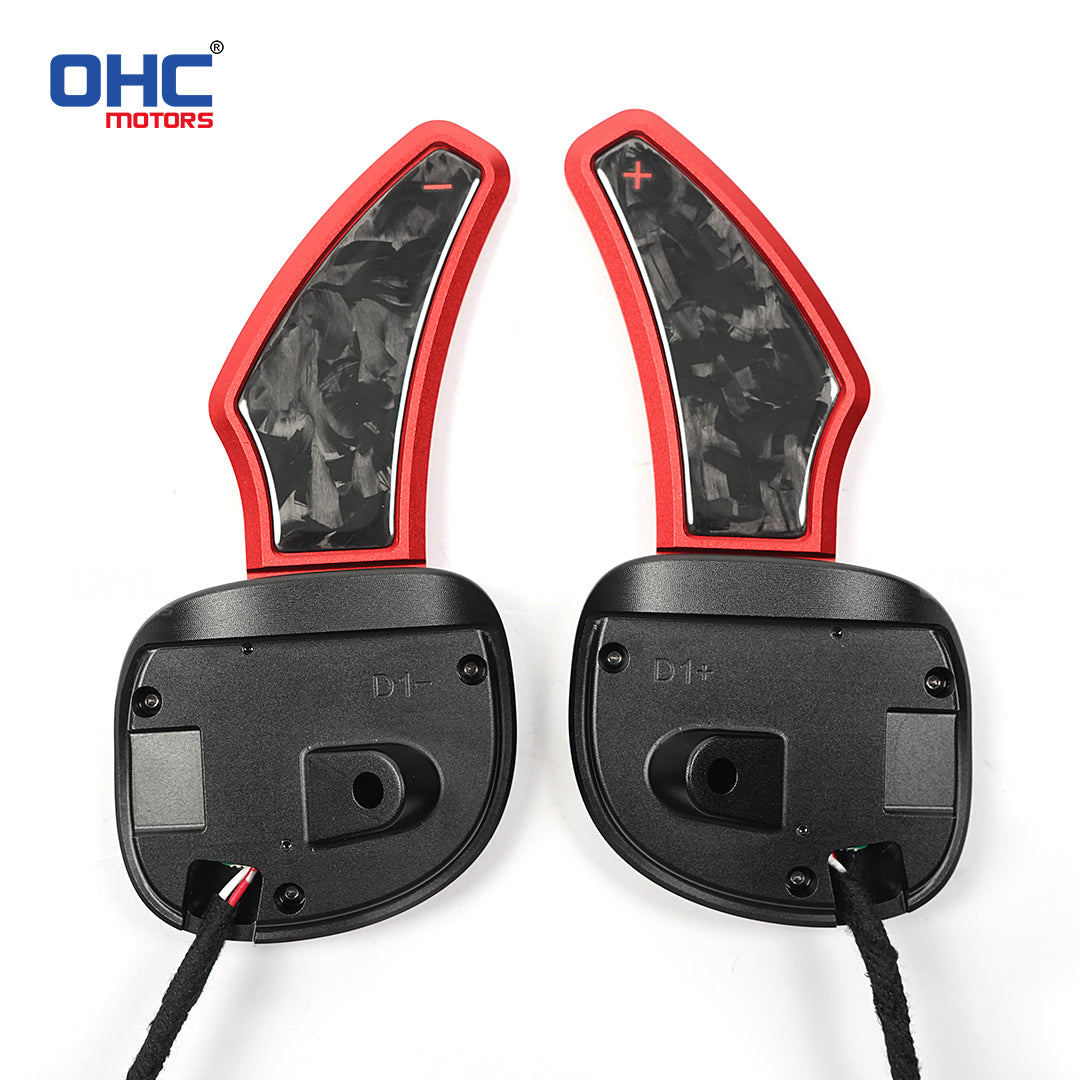 Magnetic Carbon Fiber Paddle Shifters For Dodge Challenger Charger Jeep Durango Grand Cherokee Chrysler 300 SRT Hellcat