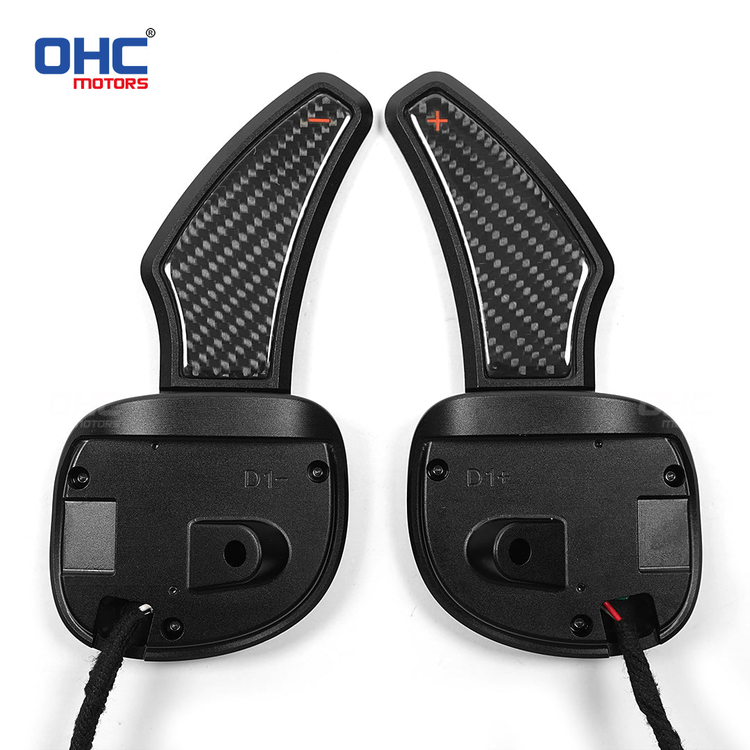 Magnetic Carbon Fiber Paddle Shifters For Dodge Challenger Charger Jeep Durango Grand Cherokee Chrysler 300 SRT Hellcat