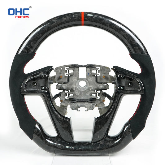 OHC Motors CARBON FIBER STEERING WHEEL for Cheverolet Capr VE COMMODORE HSV E1/2 /3 /Pontiac G8 2008/9 / Holden Commodore (VE) 2006-2012