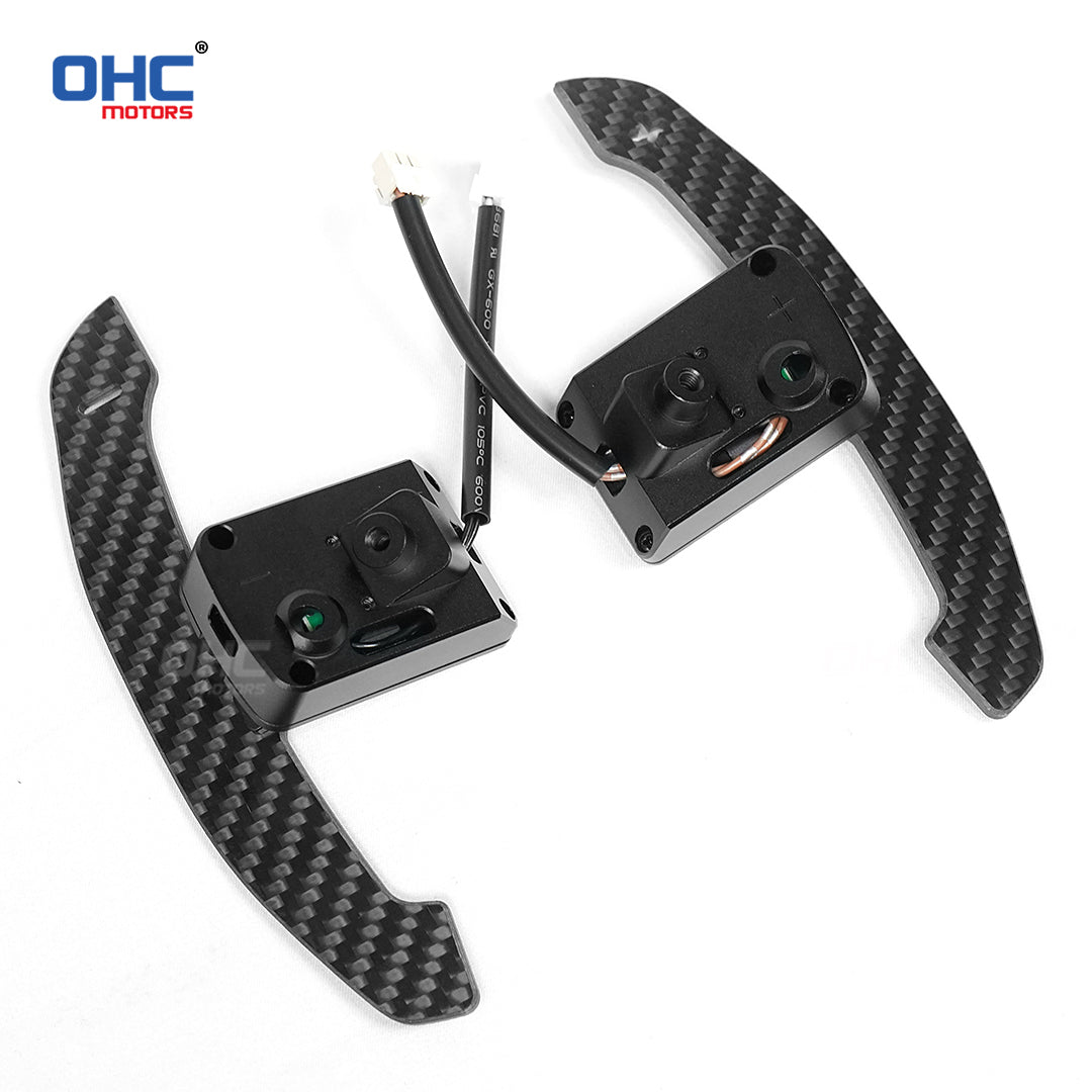 Carbon Fiber Magnetic Paddle Shifters For Infiniti 19-22 Infiniti Q50 QX50 17-21 Q60 QX60