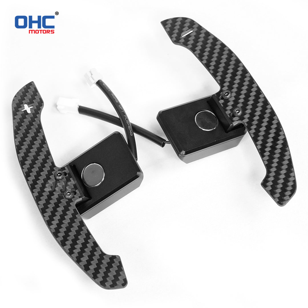 Carbon Fiber Magnetic Paddle Shifters For Infiniti 19-22 Infiniti Q50 QX50 17-21 Q60 QX60