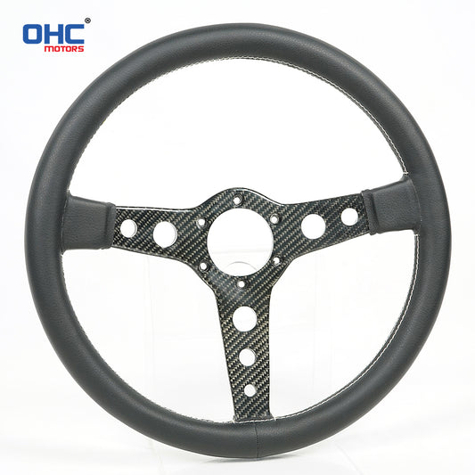 OHC Motors Carbon Fiber General Sports Steering Wheel