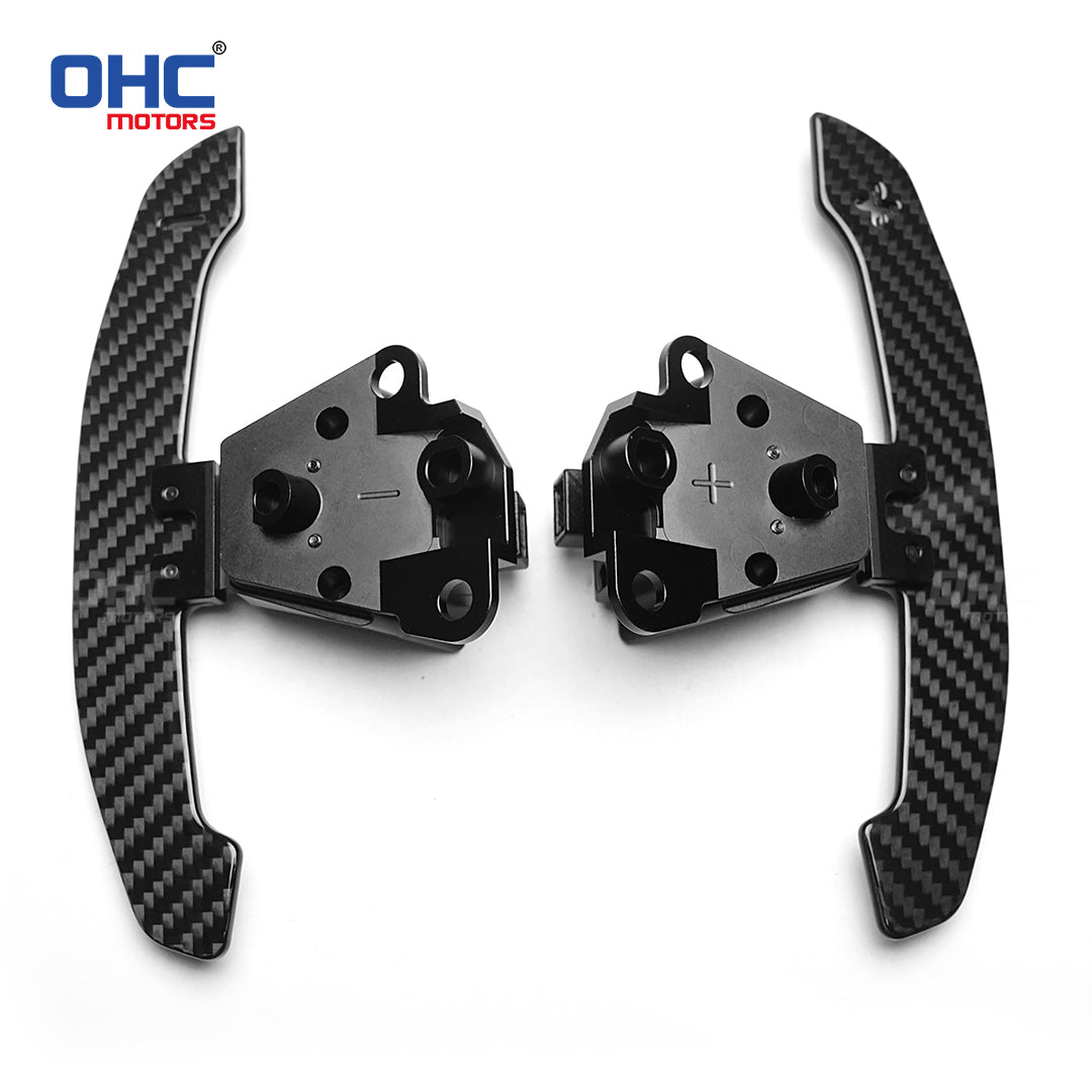 OHC 4MM Glossy and Matte Carbon Fiber Magnetic Paddle Shifters For Lexus IS NX RC 200 250 300 350 for TOYOTA 86 BRZ