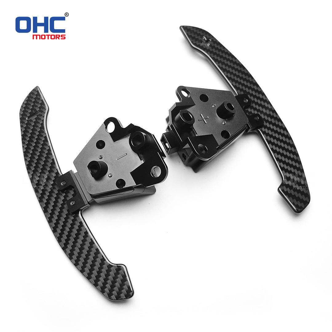 OHC 4MM Glossy and Matte Carbon Fiber Magnetic Paddle Shifters For Lexus IS NX RC 200 250 300 350 for TOYOTA 86 BRZ