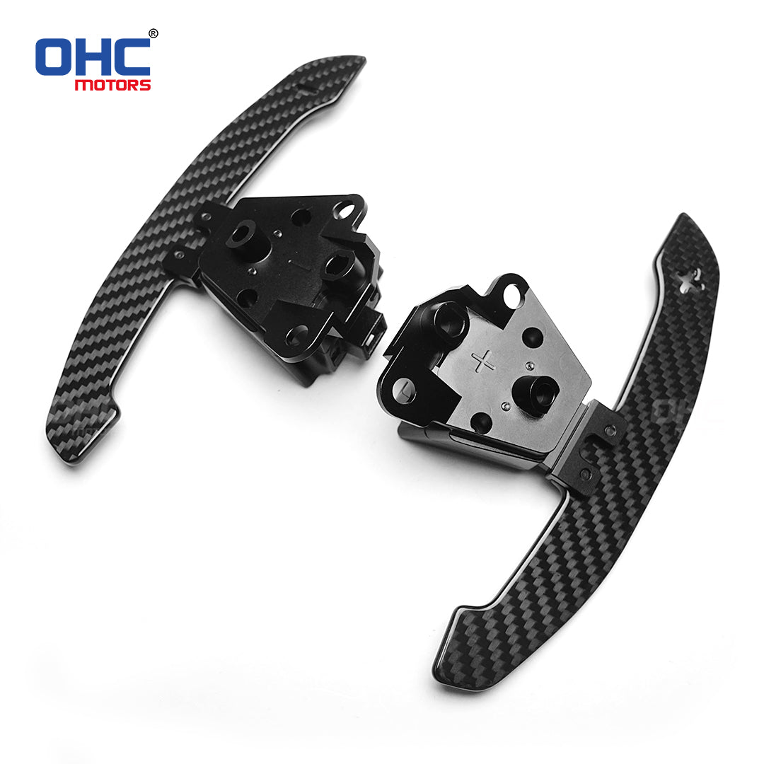 OHC 4MM Glossy and Matte Carbon Fiber Magnetic Paddle Shifters For Lexus IS NX RC 200 250 300 350 for TOYOTA 86 BRZ