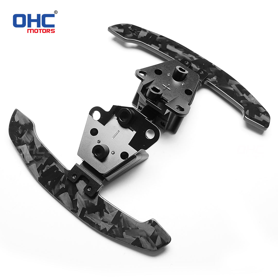 OHC 4MM Glossy and Matte Carbon Fiber Magnetic Paddle Shifters For Lexus IS NX RC 200 250 300 350 for TOYOTA 86 BRZ
