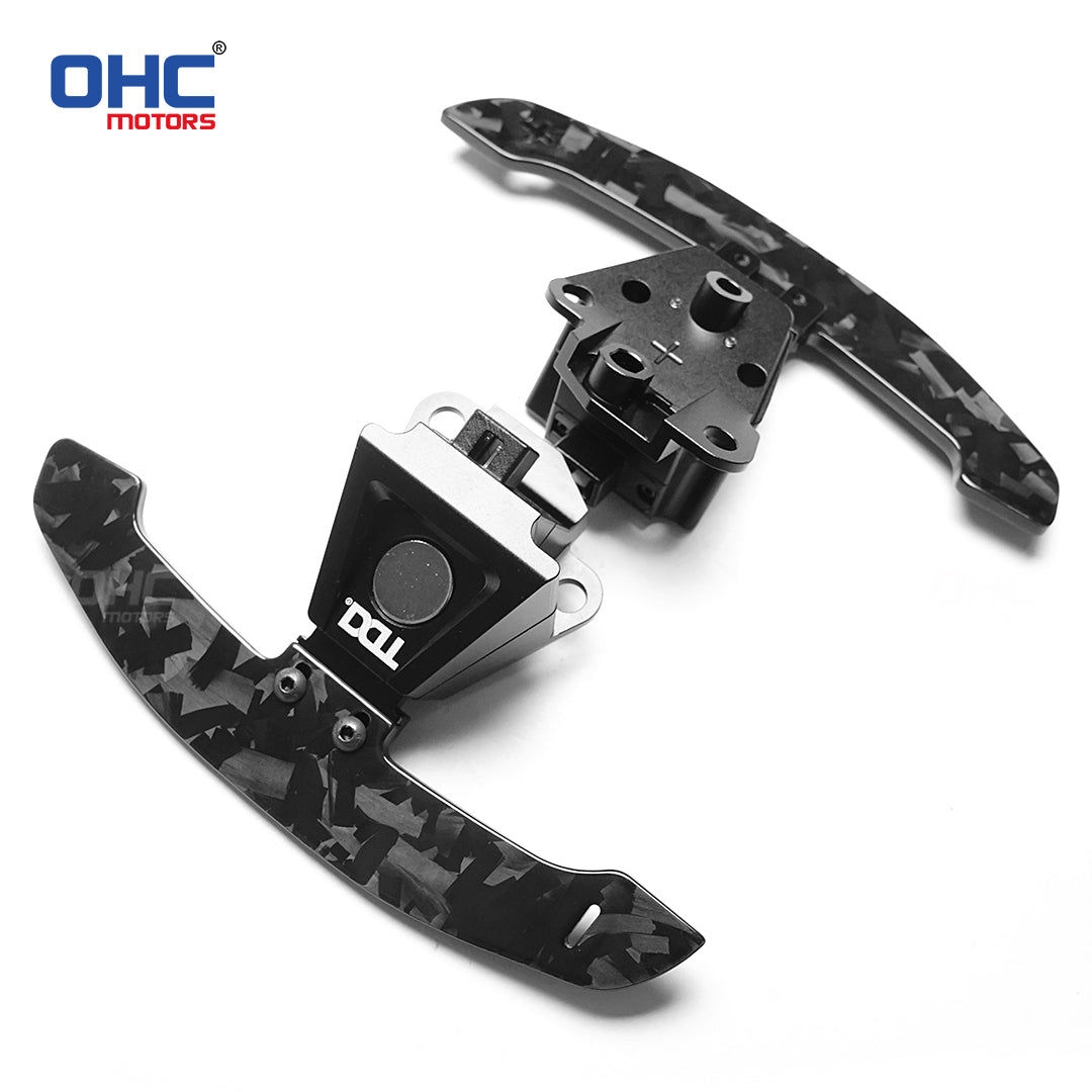 OHC 4MM Glossy and Matte Carbon Fiber Magnetic Paddle Shifters For Lexus IS NX RC 200 250 300 350 for TOYOTA 86 BRZ