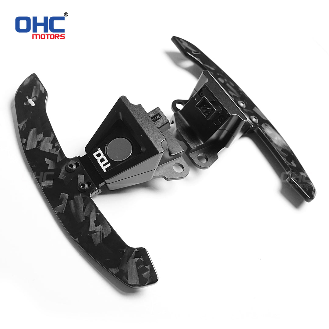OHC 4MM Glossy and Matte Carbon Fiber Magnetic Paddle Shifters For Lexus IS NX RC 200 250 300 350 for TOYOTA 86 BRZ