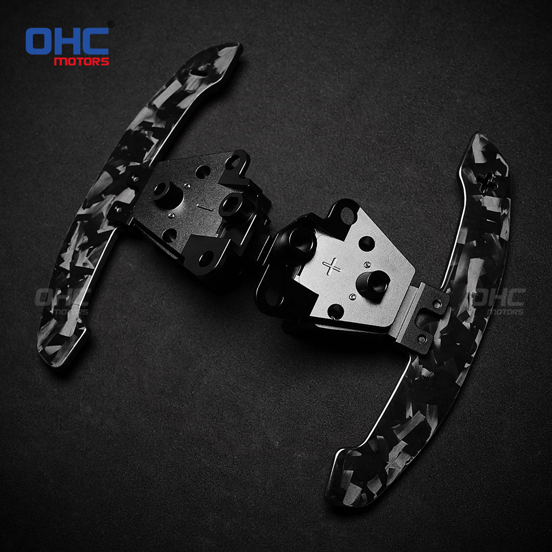 OHC 4MM Glossy and Matte Carbon Fiber Magnetic Paddle Shifters For Lexus IS NX RC 200 250 300 350 for TOYOTA 86 BRZ