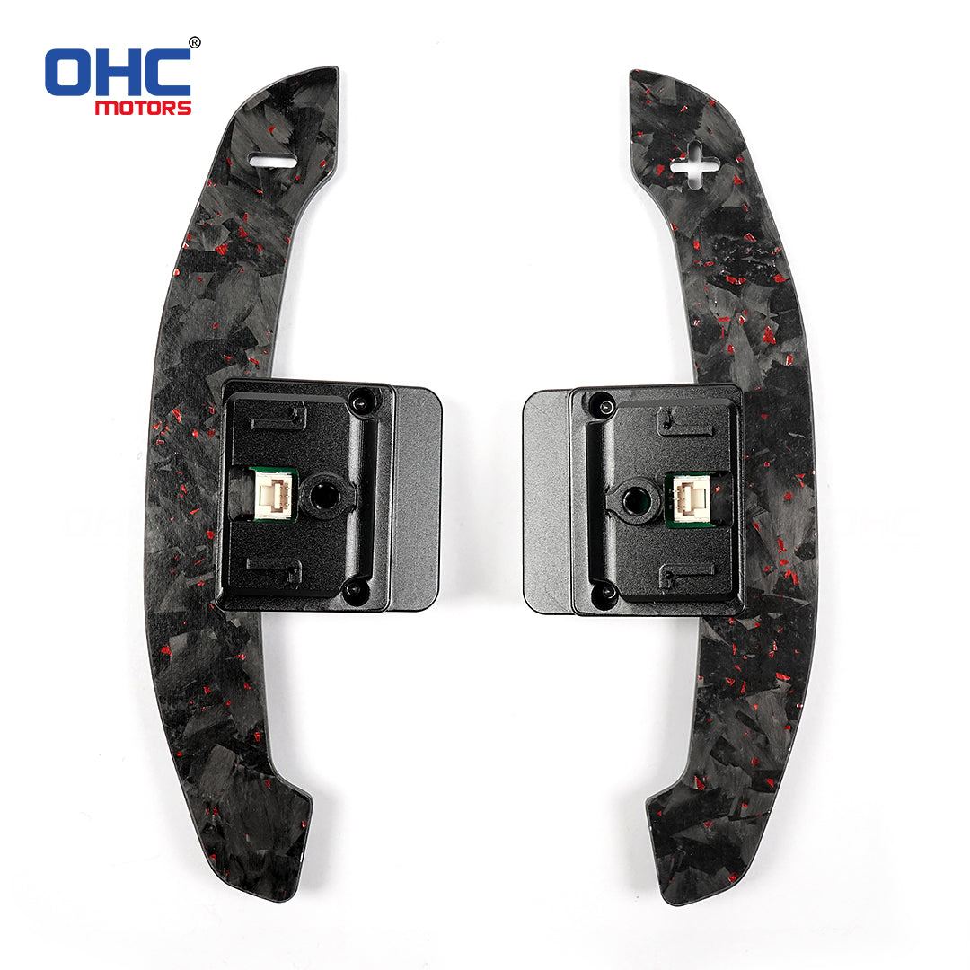 Magnetic Carbon Fiber Paddle Shifters For BMW G60 Standard Wheelbase 2023- Touring G61 2024- G68 Long Wheelbase 2024- G45 G48