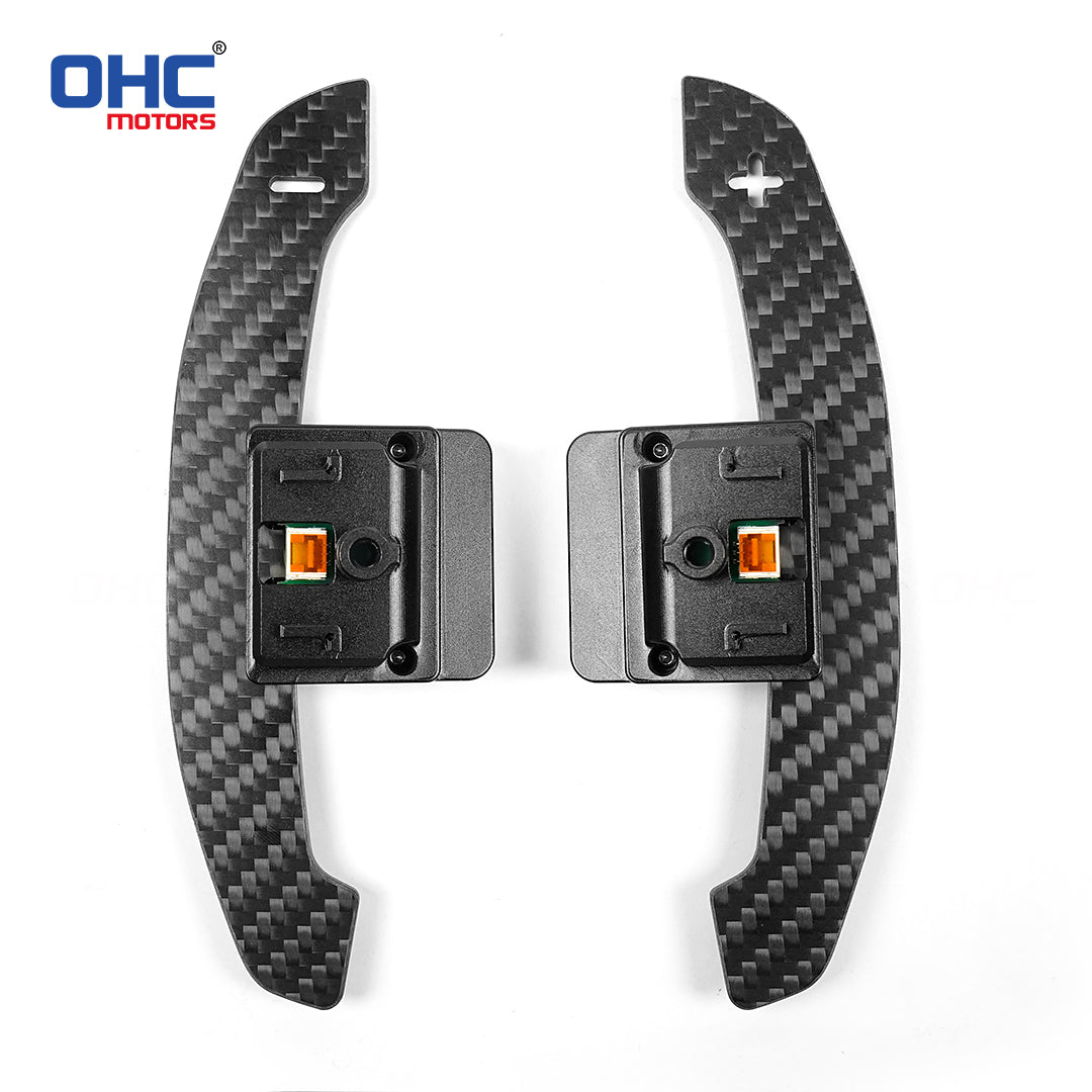 Magnetic Carbon Fiber Paddle Shifters For BMW G60 Standard Wheelbase 2023- Touring G61 2024- G68 Long Wheelbase 2024- G45 G48