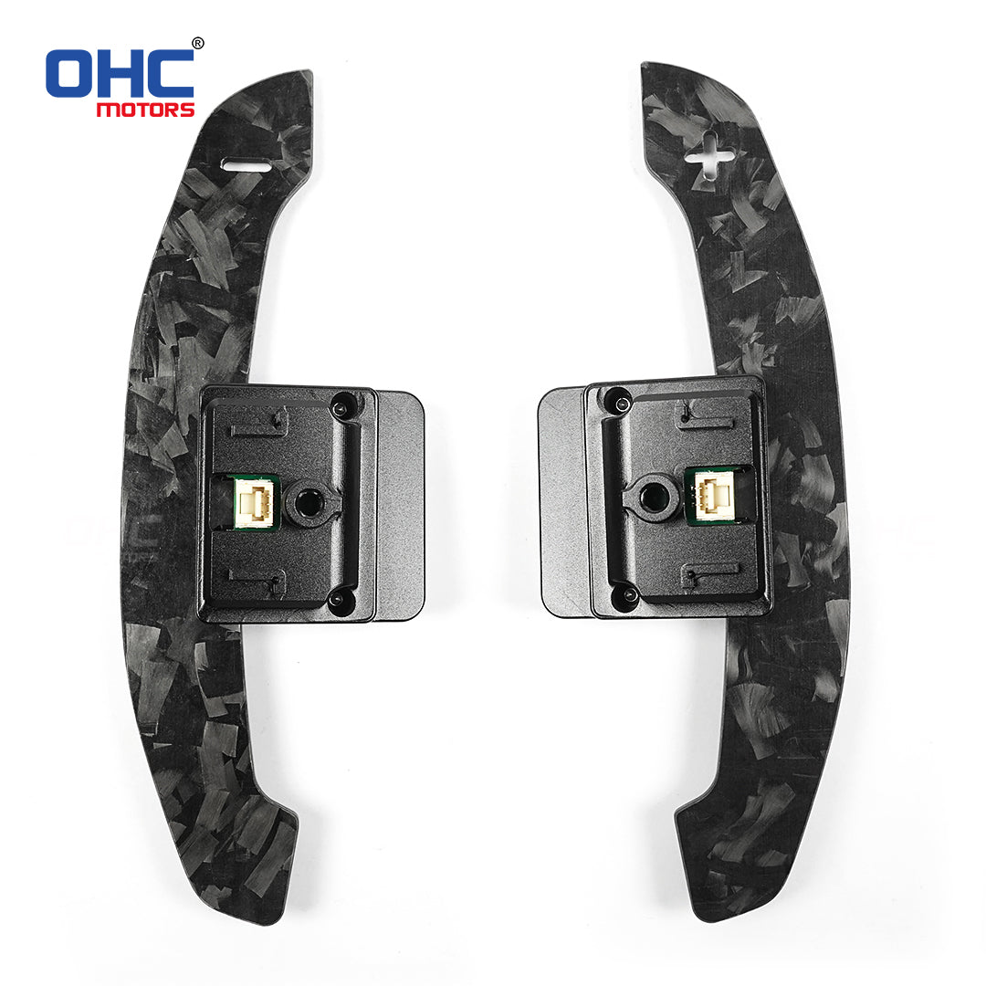 Magnetic Carbon Fiber Paddle Shifters For BMW G60 Standard Wheelbase 2023- Touring G61 2024- G68 Long Wheelbase 2024- G45 G48