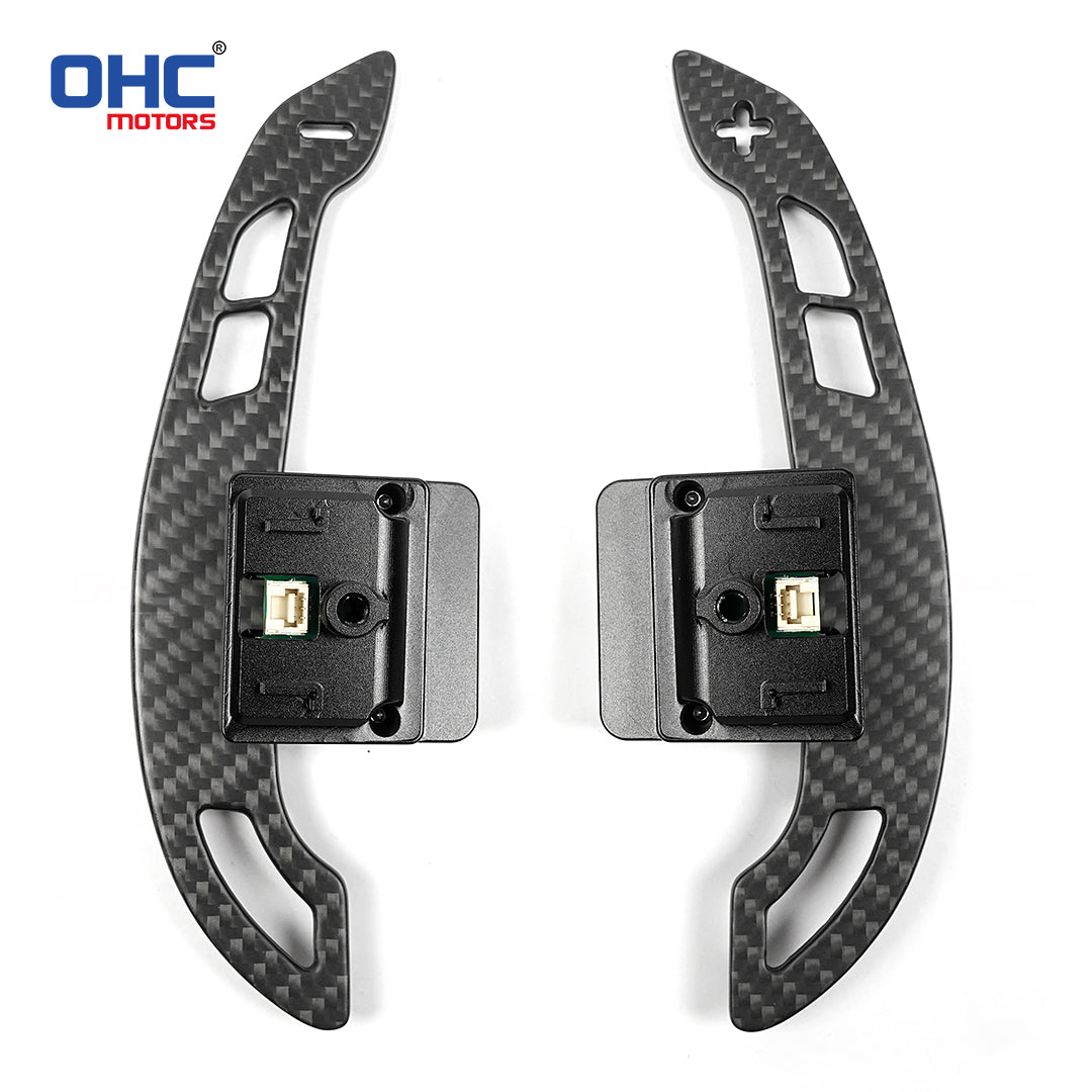 Magnetic Carbon Fiber Paddle Shifters For BMW G60 Standard Wheelbase 2023- Touring G61 2024- G68 Long Wheelbase 2024- G45 G48