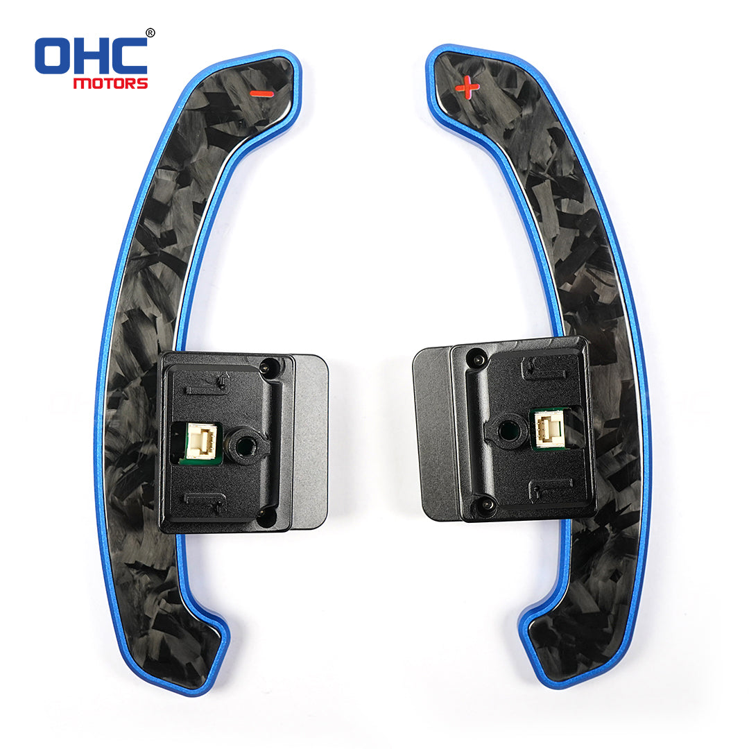 Magnetic Carbon Fiber Paddle Shifters For BMW G60 Standard Wheelbase 2023- Touring G61 2024- G68 Long Wheelbase 2024- G45 G48