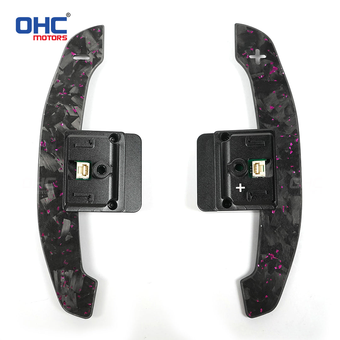 Magnetic Carbon Fiber Paddle Shifters For BMW G60 Standard Wheelbase 2023- Touring G61 2024- G68 Long Wheelbase 2024- G45 G48