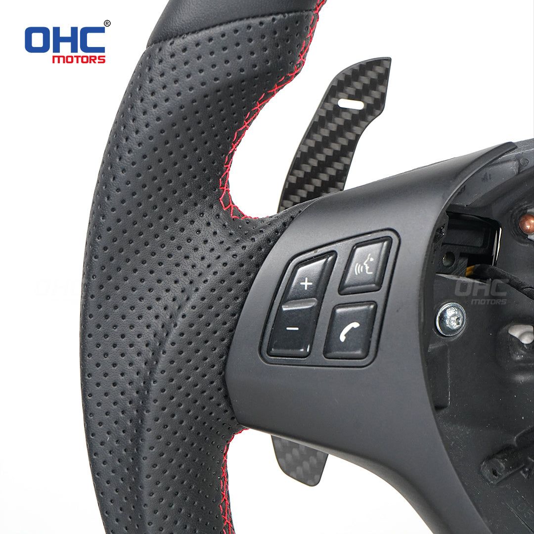 Magnetic Carbon Fiber Paddle Shifters For BMW E90 M3 E92 M3 E93 M3 X5M X6M E70 E71 Steering Wheel Shift Paddle II
