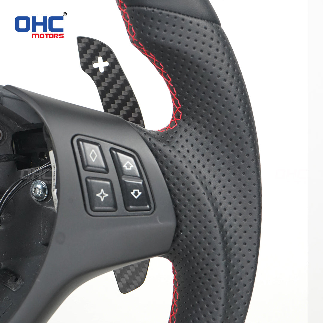 Magnetic Carbon Fiber Paddle Shifters For BMW E90 M3 E92 M3 E93 M3 X5M X6M E70 E71 Steering Wheel Shift Paddle II