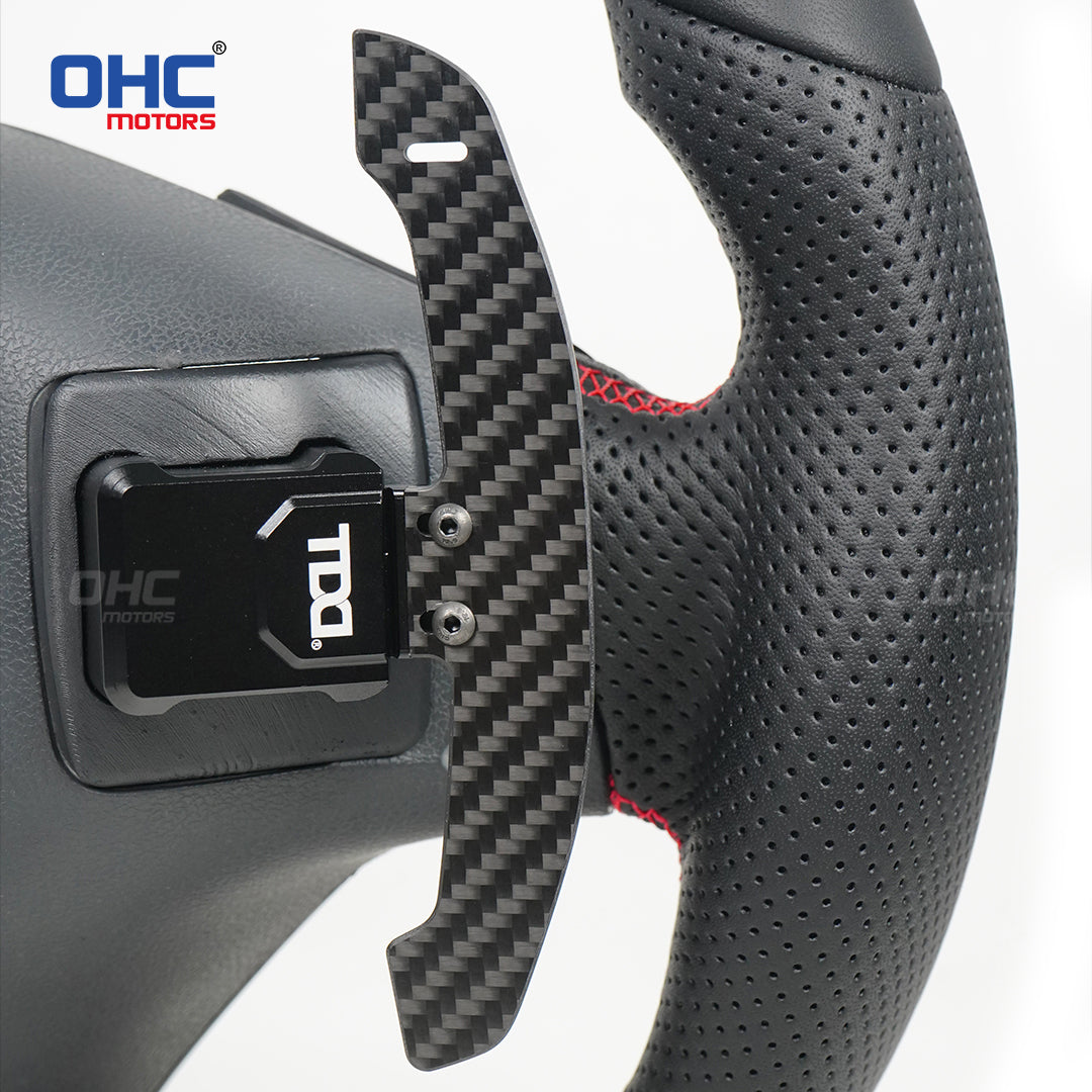 Magnetic Carbon Fiber Paddle Shifters For BMW E90 M3 E92 M3 E93 M3 X5M X6M E70 E71 Steering Wheel Shift Paddle II