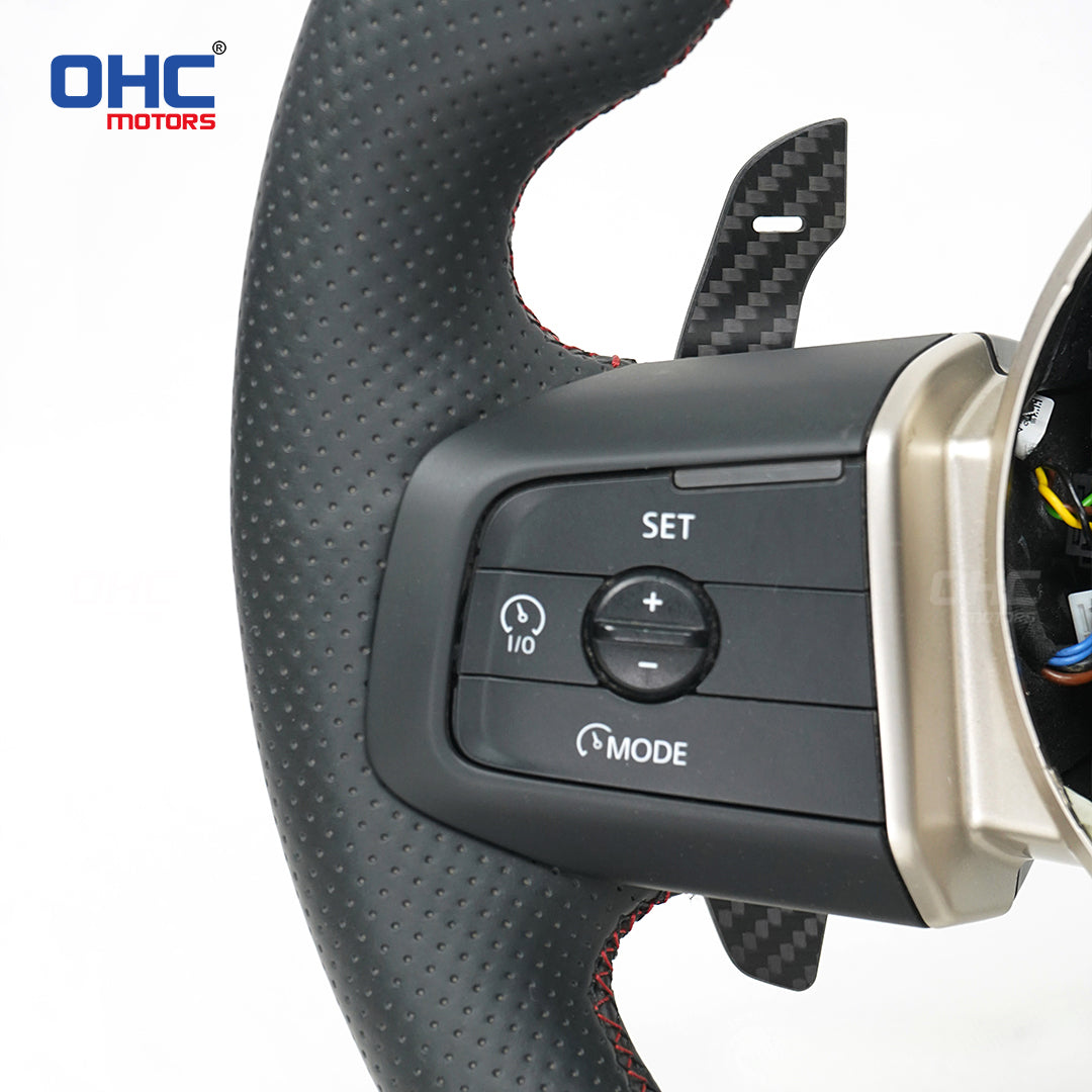 Magnetic Carbon Fiber Paddle Shifters For MINI Cooper F66 F65 Countryman U25 2024- Aluminum Alloy Backside