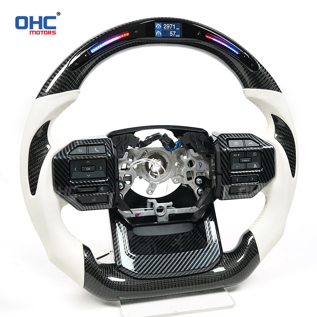 OHC Motors Led Light Up Steering Wheel  for Toyota Prado