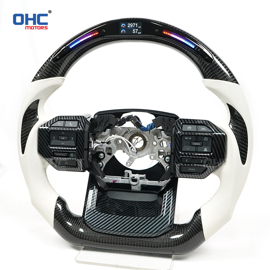 OHC Motors Led Light Up Steering Wheel  for Toyota Prado