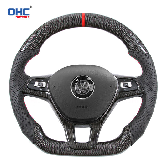 OHC Motors Carbon Fiber Steering Wheel for Volkswagen