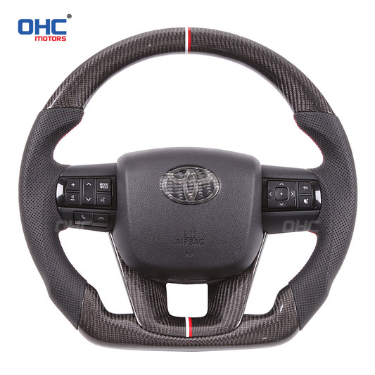 OHC Motors Carbon Fiber Steering Wheel for Toyota Prius