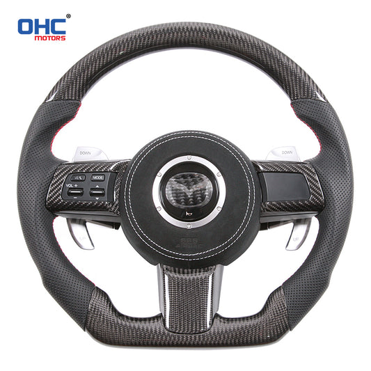 OHC Motors Carbon Fiber Steering Wheel for Mazda RX8