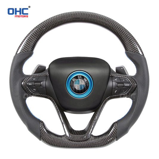 OHC Motors Carbon Fiber Steering Wheel for BMW i8