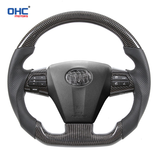 OHC Motors Carbon Fiber Steering Wheel for Toyota Corolla