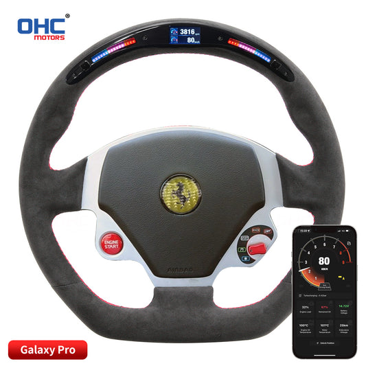 OHC Motors LED Light Up Steering Wheel for Ferrari F15 F30  F31  F34  F20  F21  F25
