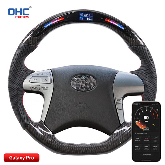 OHC Motors Led Light Up Steering Wheel  for Toyota Camry