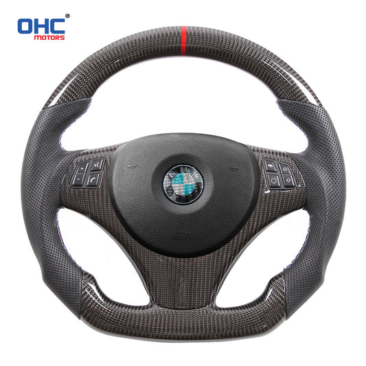 OHC Motors Carbon Fiber Steering Wheel for BMW E90 E92 M3
