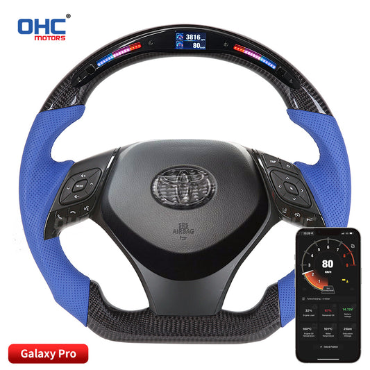 OHC Motors Led Light Up Steering Wheel  for Toyota