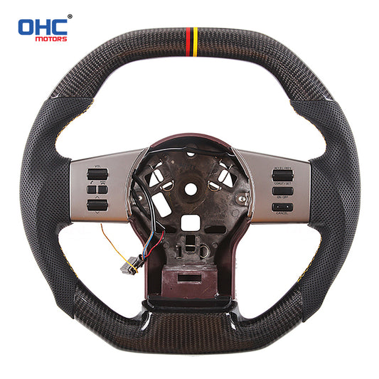 OHC Motors Carbon Fiber Steering Wheel for Nissan Navara