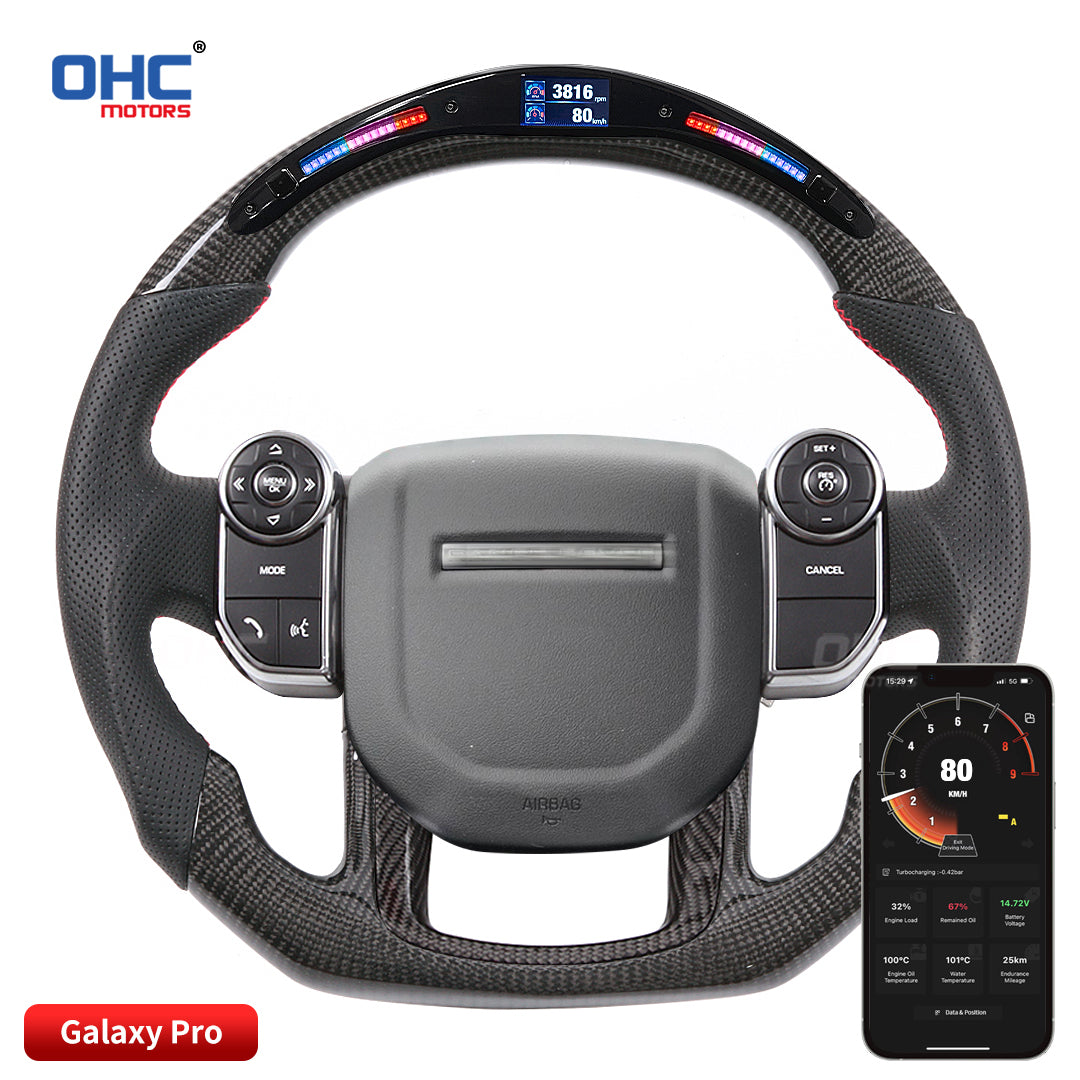 OHC Motors Led Light Up Steering Wheel for Land Rover Range Rover Spor