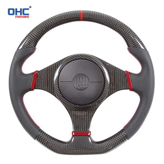 OHC Motors Carbon Fiber Steering Wheel for Mitsubishi Evo 9