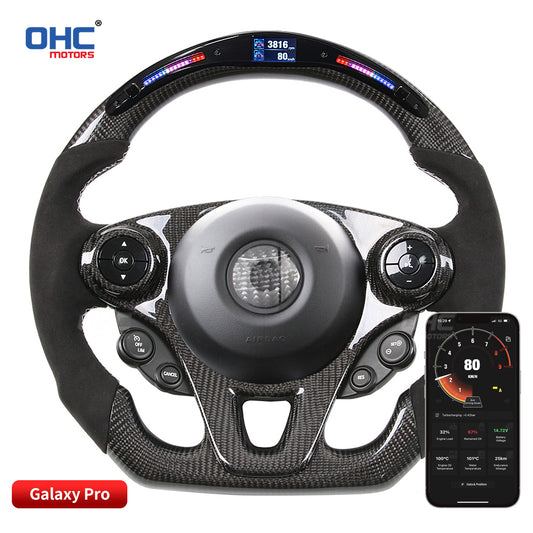 OHC Motors Led Light Up Steering Wheel  for 2016 Smart Fortwo 453