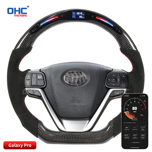 OHC Motors Led Light Up Steering Wheel  for Toyota Highlander