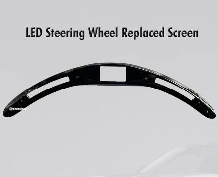 LED Steering Wheel Replaced Screen